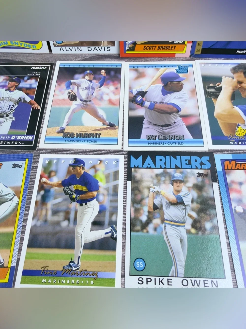 Seattle Mariners Card Lot of 24 Ichiro Reynolds Davis +